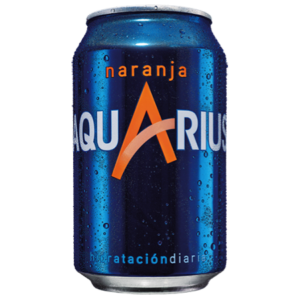 Aquarius de naranja