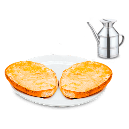 Tostada con Aceite